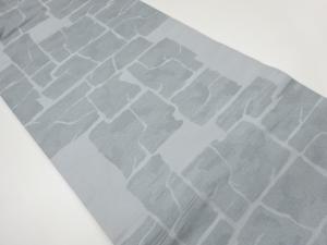 抽象模様織出し名古屋帯